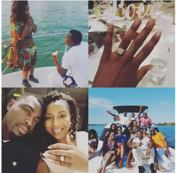 See How A Man Surprisingly Proposed To His Longtime Girlfriend On A Yacht. Photos